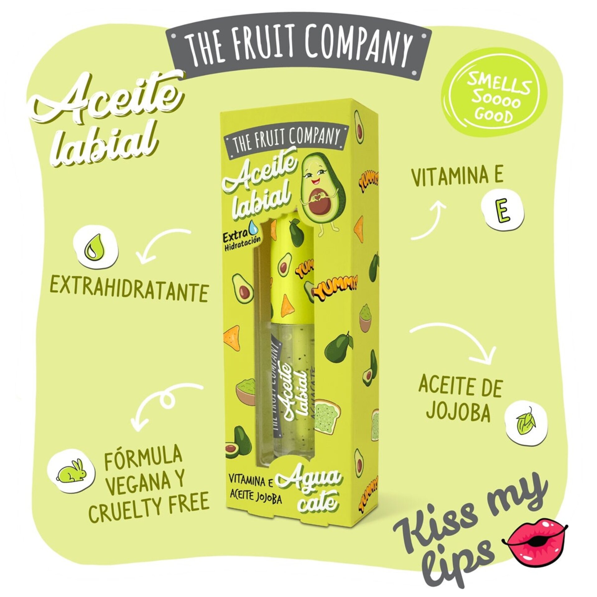 Aceite de labios de aguacate - 2